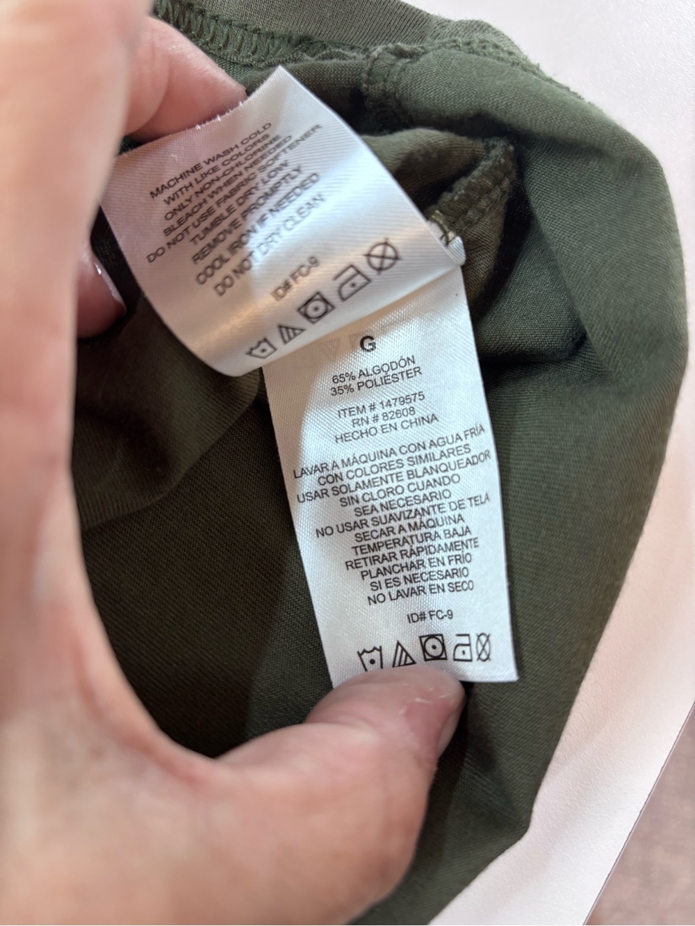 Rugged Elements Men's Short-Sleeve Pocket Tee — Olive Green NWOT - Picture 7 of 16